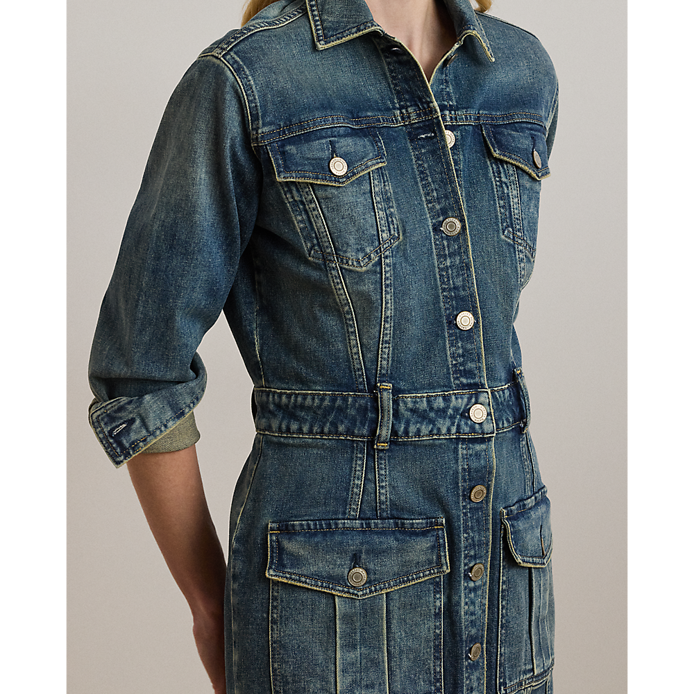 LRL Denim Trucker Shirtdress/Haljina 200971264001