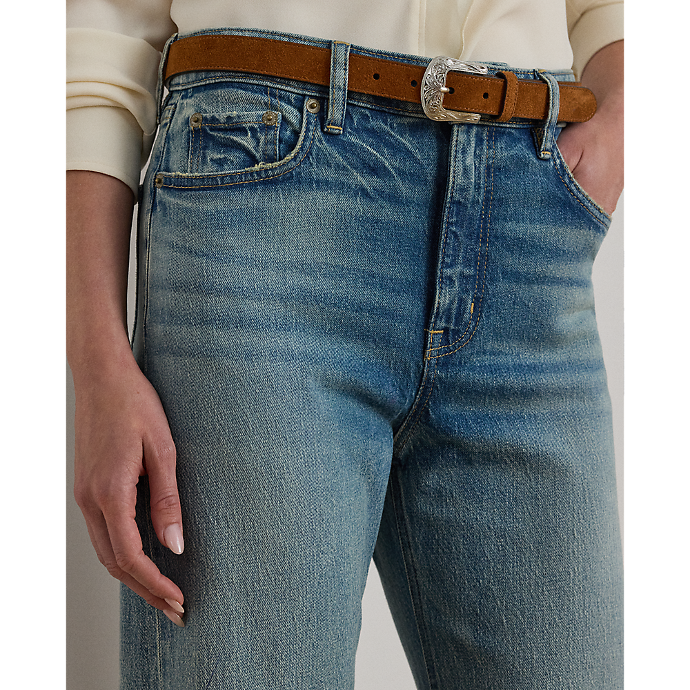 LRL High-Rise Wide-Leg Jean/Traperice 200979968001