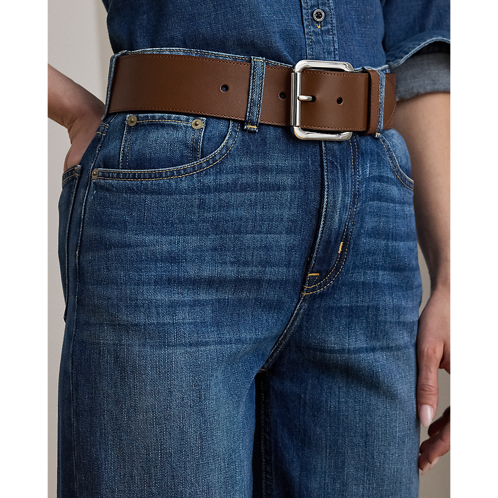 LRL High-Rise Wide-Leg Jean/Hlače 200979979001