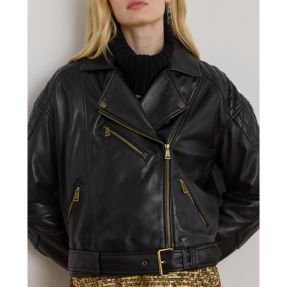 LRL Lambskin Moto Jacket/Jakna 200P01414001