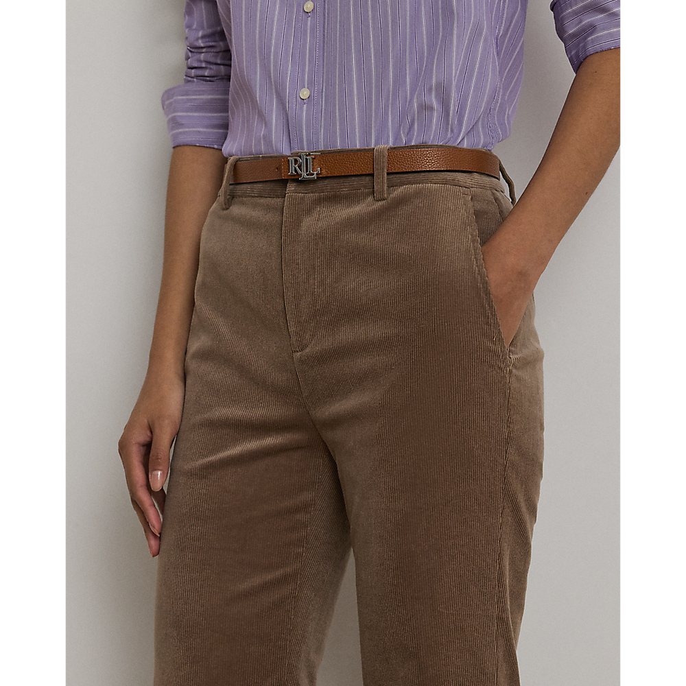 LRL High-Rise Corduroy Flare Pant/Hlače 200P03436003