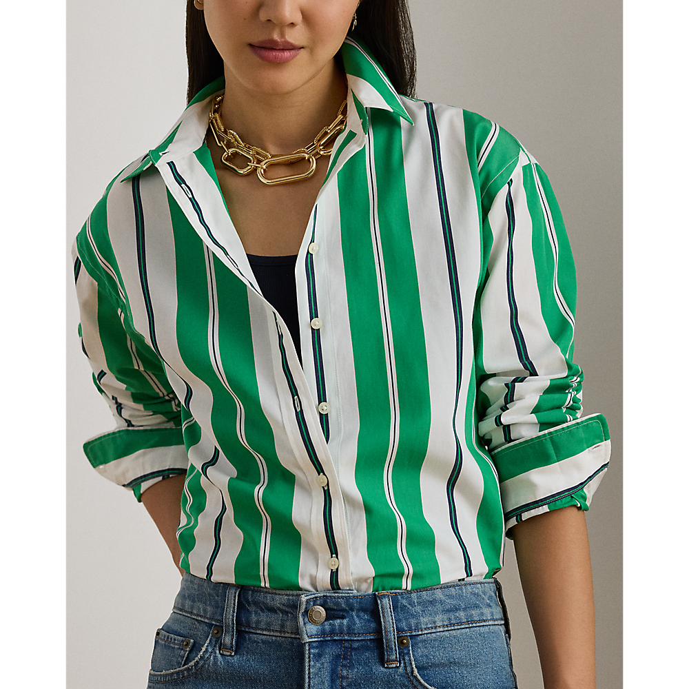 LRL Relaxed Fit Striped Broadcloth Shirt/Košulja 200P03666001