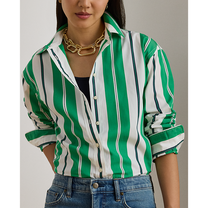 LRL Relaxed Fit Striped Broadcloth Shirt/Košulja 200P03666001