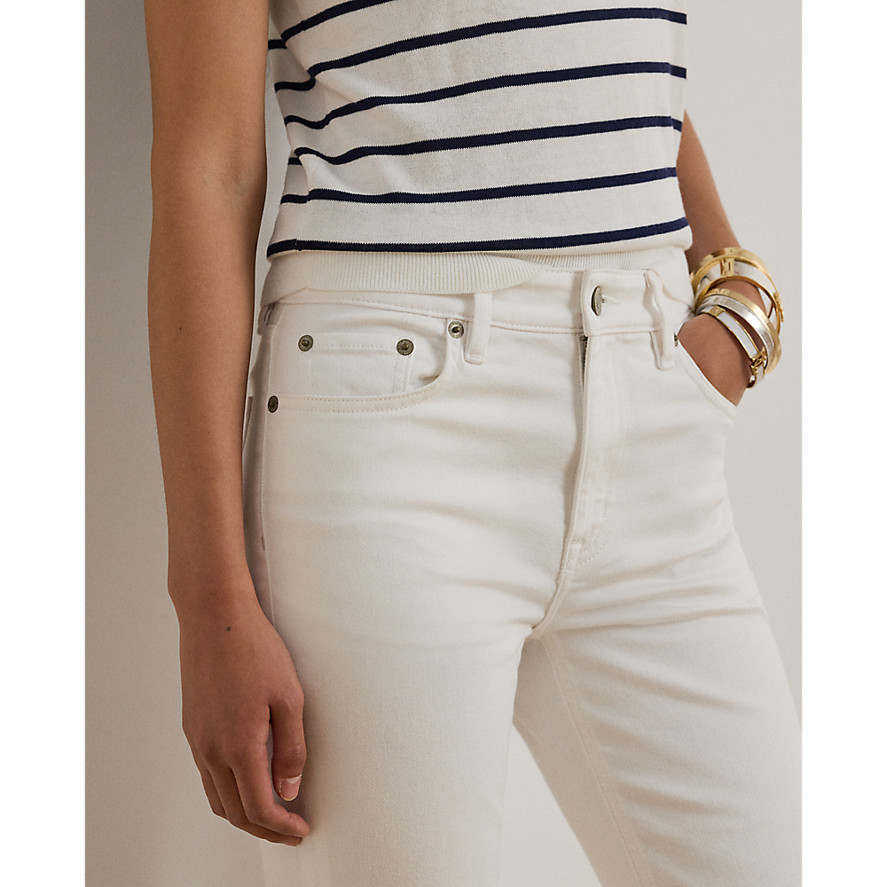 LRL High-Rise Straight Jean/Traperice 200P08043001