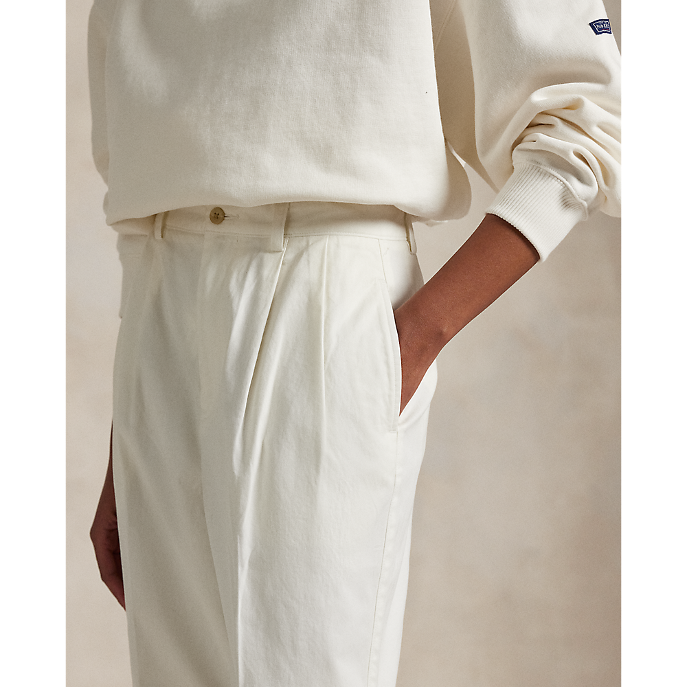 PRL Cotton Twill Straight-Leg Trouser/Hlače 211909520002