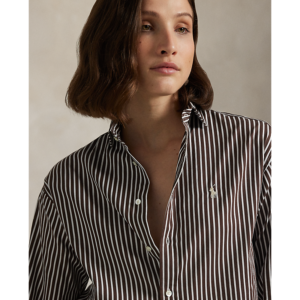 PRL Relaxed Fit Striped Cotton Shirt/Košulja 211910743031