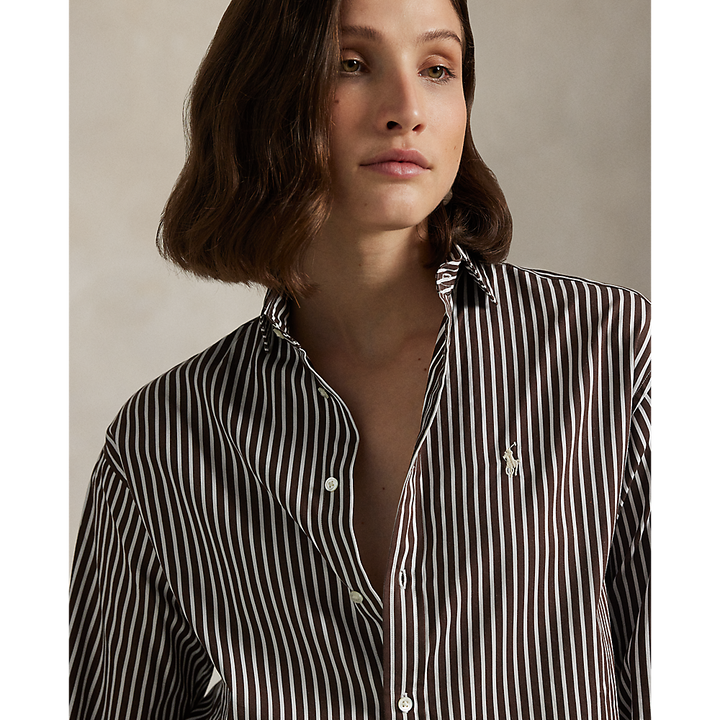 PRL Relaxed Fit Striped Cotton Shirt/Košulja 211910743031