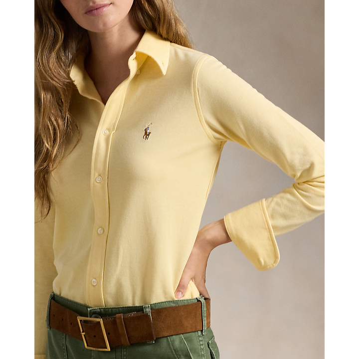 PRL Slim Fit Knit Cotton Oxford Shirt/Košulja 211924258008