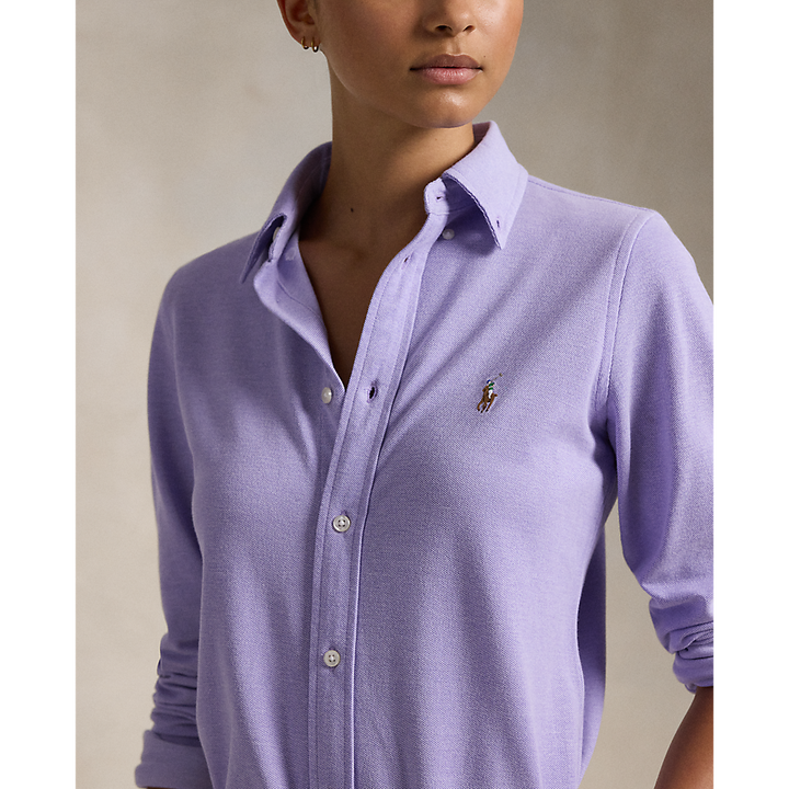 PRL Slim Fit Knit Cotton Oxford Shirt/Košulja 211924258010