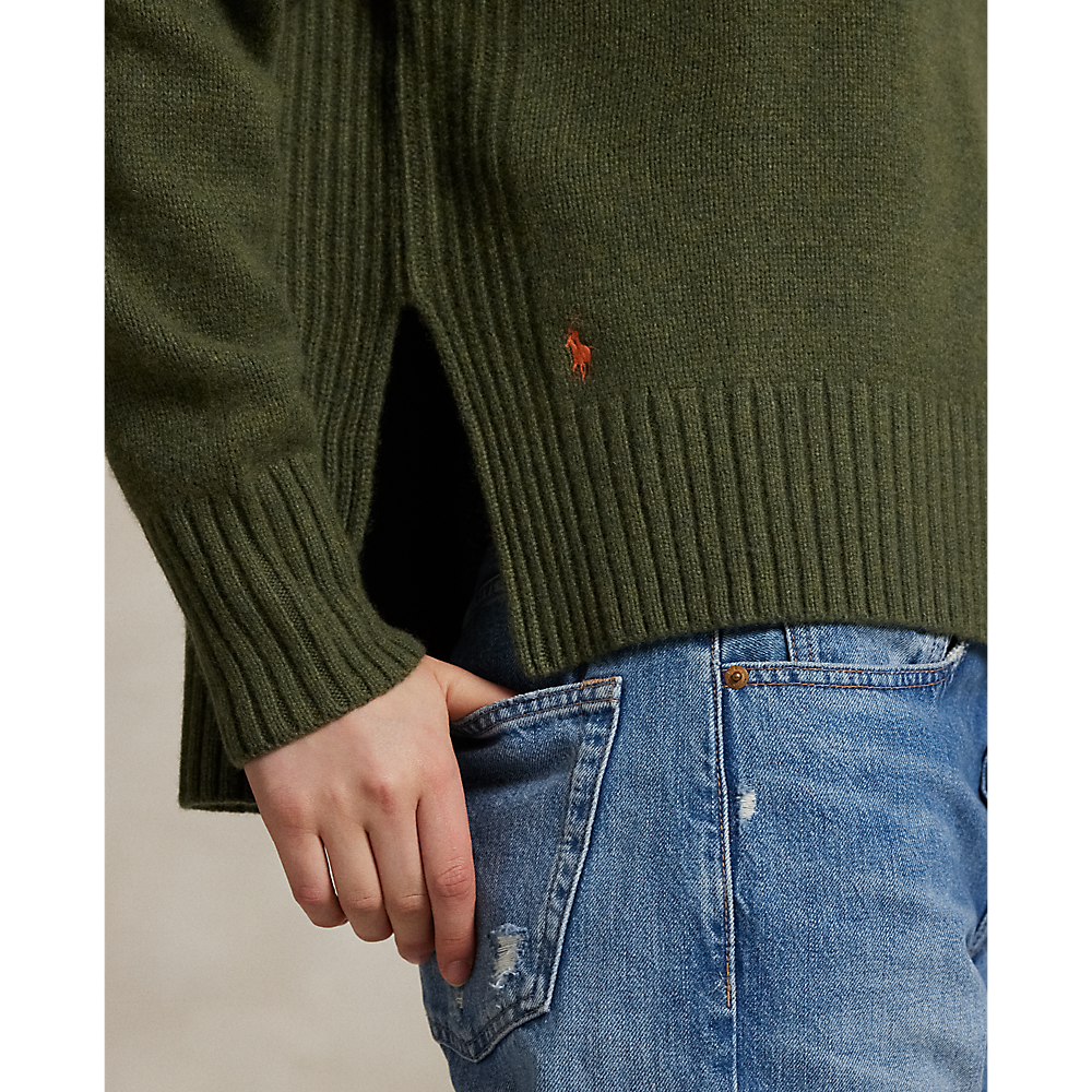 PRL Wool-Cashmere roll neck jumper/Pulover 211925147012