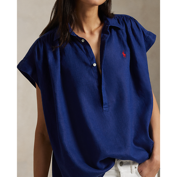 PRL Linen Popover Shirt/Košulja 211935131004