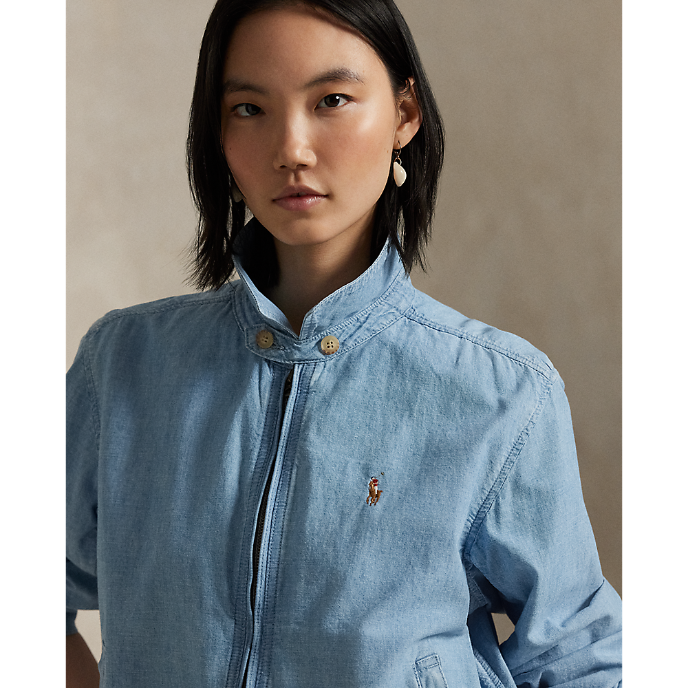 PRL Cotton Chambray Windbreaker/Jakna 211938914001