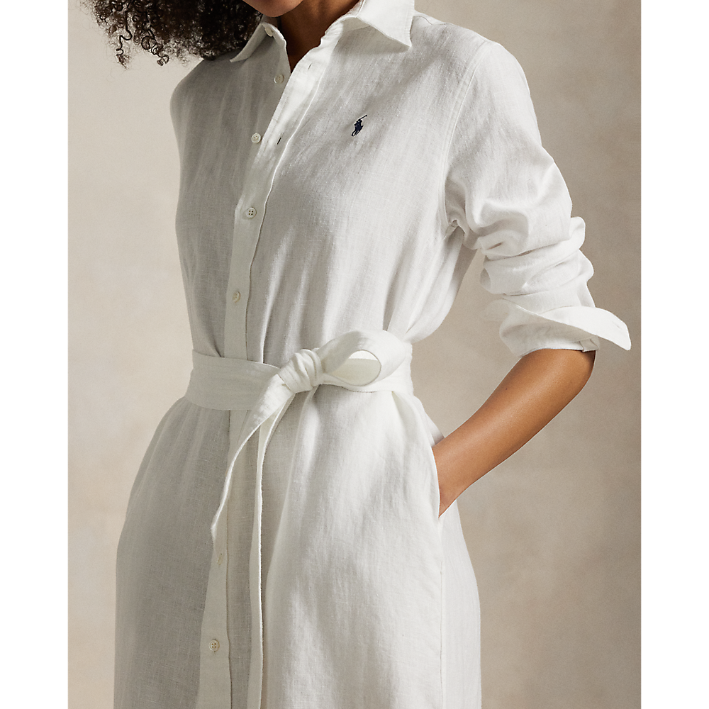 PRL Belted Linen Shirtdress/Haljina 211943992001