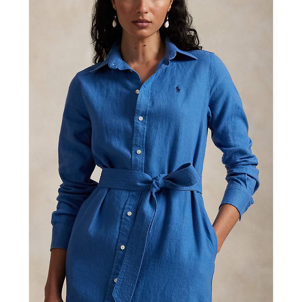 PRL Belted Linen Shirtdress/Haljina 211943992004