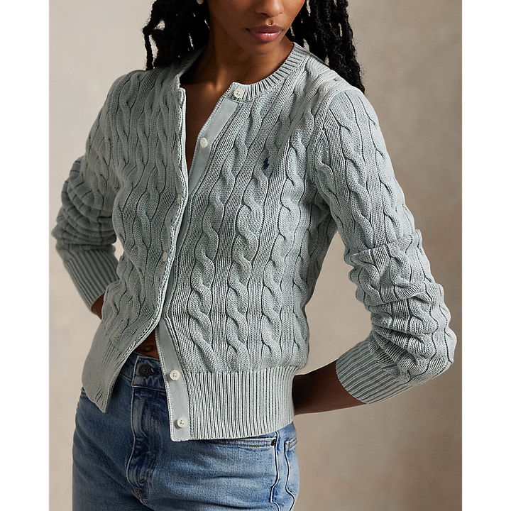 PRL Cable-Knit Cotton Cardigan/Pulover 211955325008