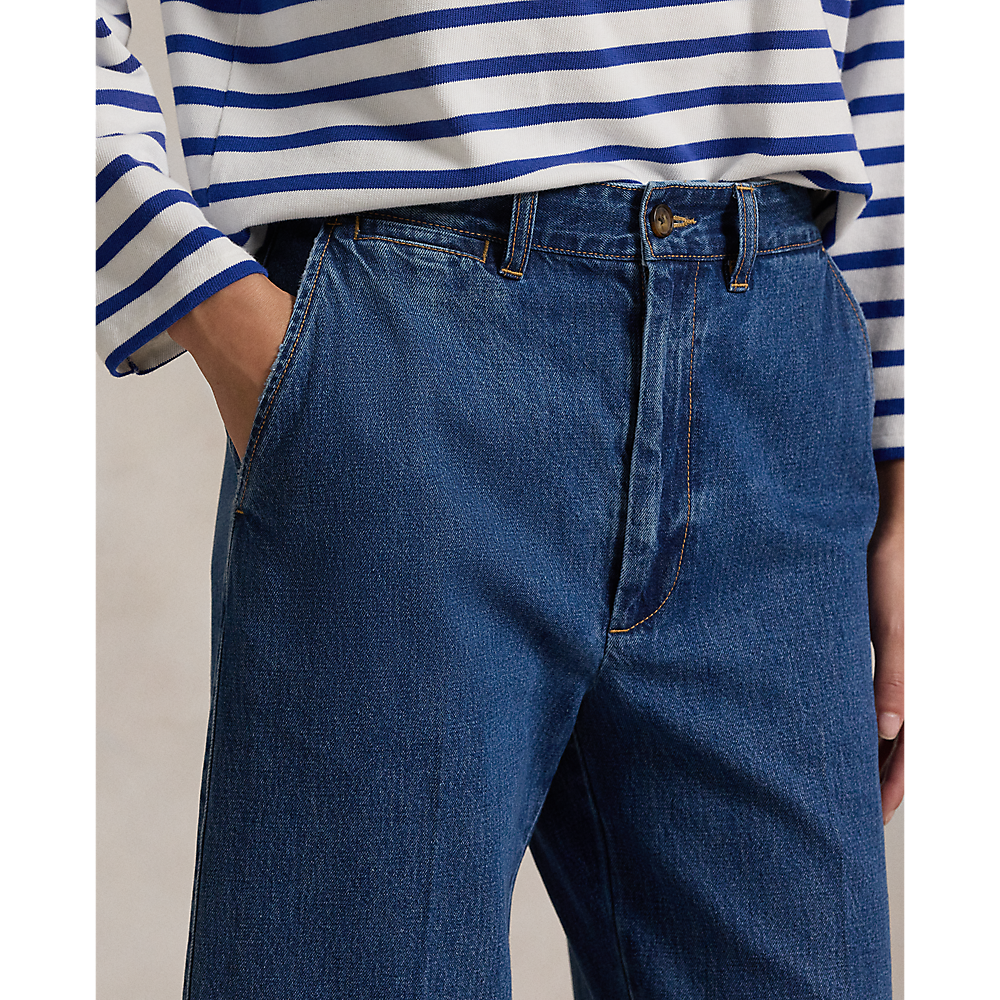 PRL Wide-Leg Crop Jean/Traperice 211959033001
