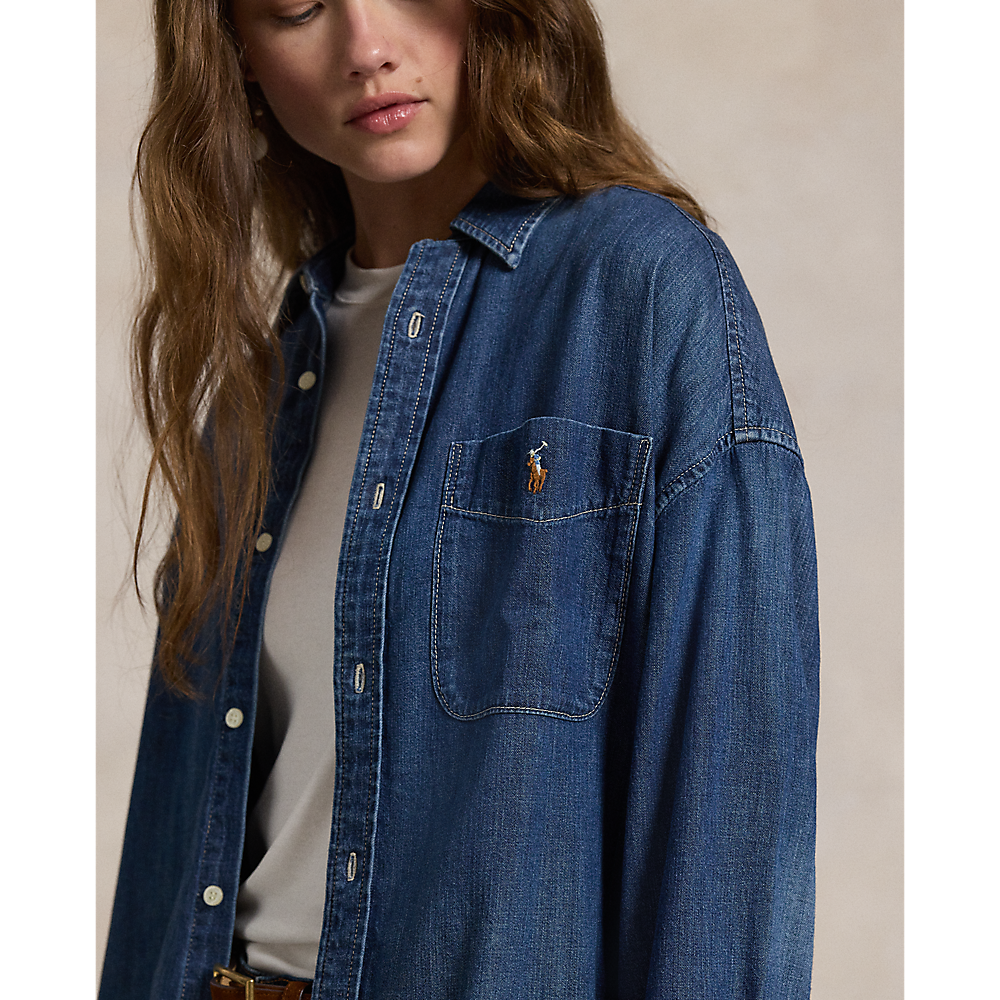 PRL Oversize Fit Denim Shirt/Košulja 211959035001