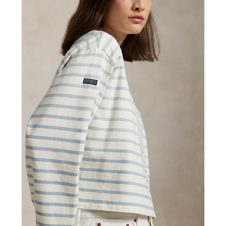 PRL Striped Boatneck Mariner T-Shirt/Pulover 211959103003