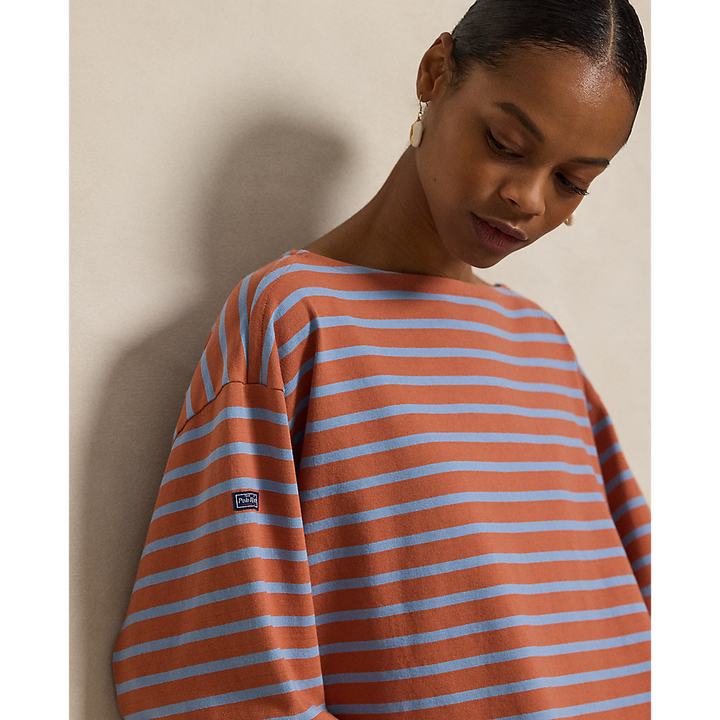 PRL Striped Boatneck Mariner Tee/Majica 211959103501