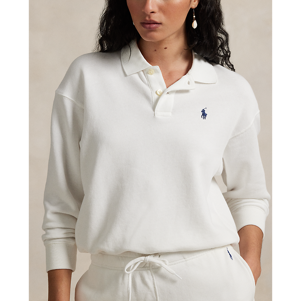 PRL Lightweight Fleece Long-Sleeve Polo/Pulover 211965097002