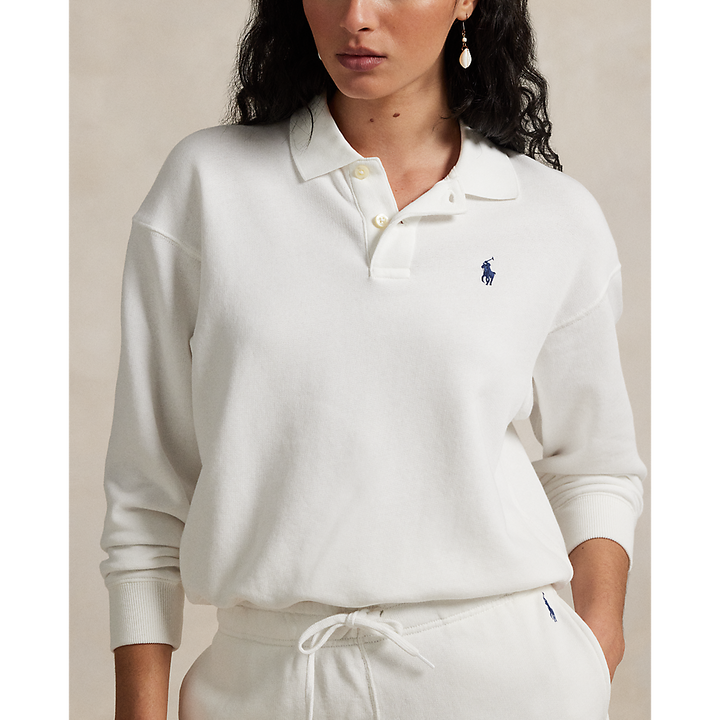 PRL Lightweight Fleece Long-Sleeve Polo/Pulover 211965097002