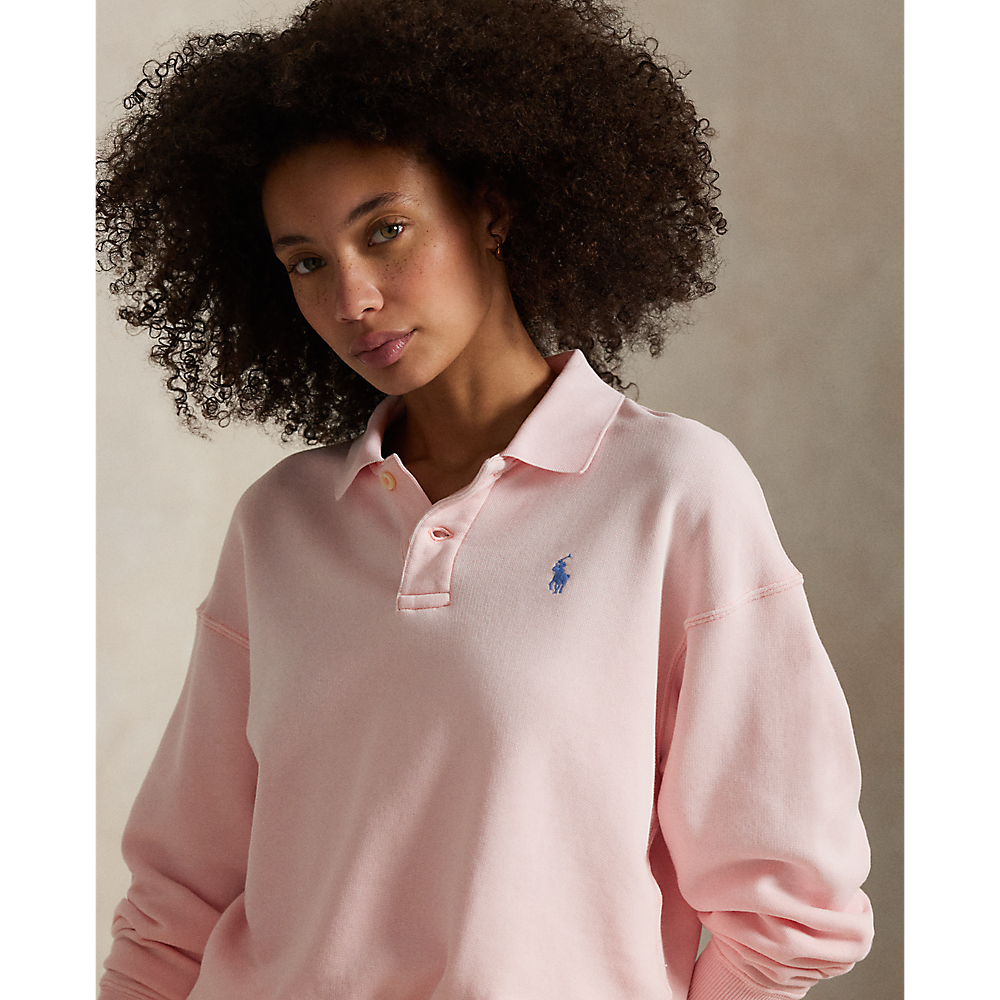 PRL Lightweight Fleece Long-Sleeve Polo/Pulover 211965097007