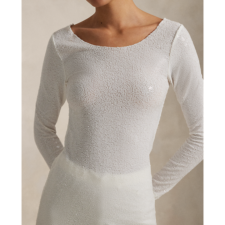 PRL Sequined Mesh Shirt/Pulover 211965106001