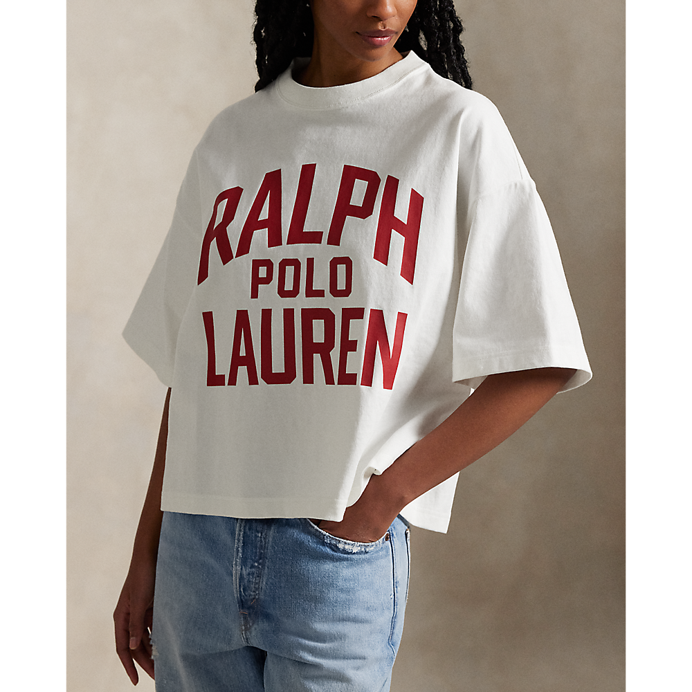 PRL Logo Cotton Jersey T-Shirt/Majica 211965118001
