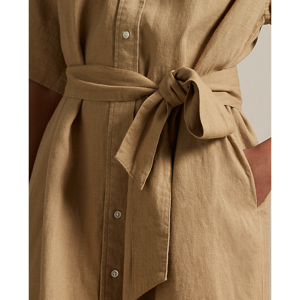 PRL Belted Linen Shirtdress/Haljina 211965844002