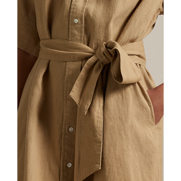 PRL Belted Linen Shirtdress/Haljina 211965844002