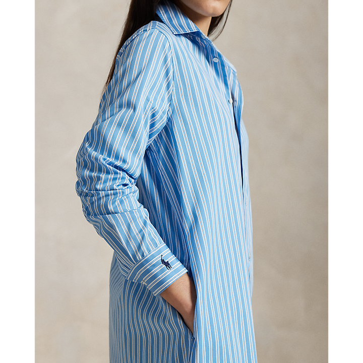 PRL Striped Cotton Long Shirtdress/Haljina 211965855001