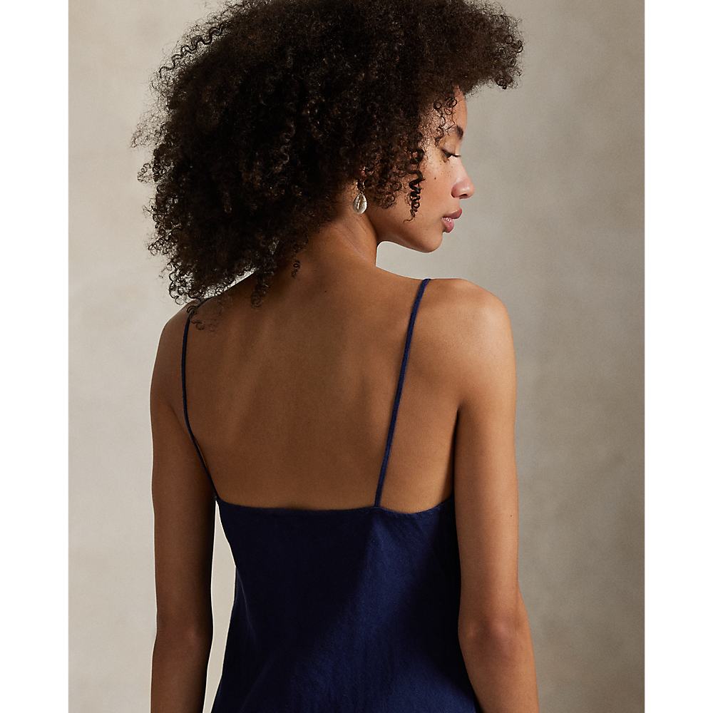 PRL Linen Sleeveless A-Line Dress/Haljina 211965858001