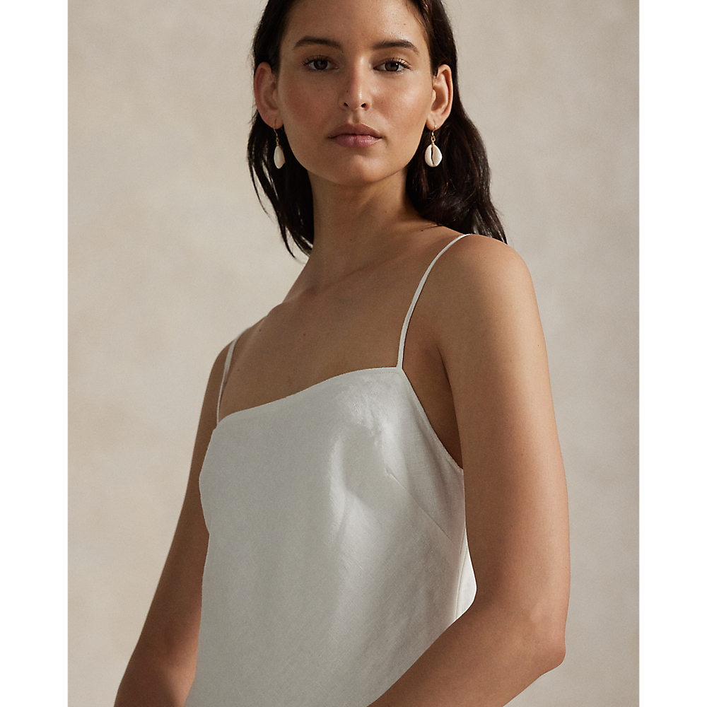 PRL Linen Sleeveless A-Line Dress/Haljina 211965858003