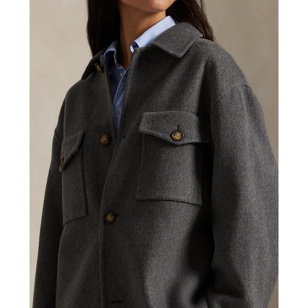 PRL Double-Faced Wool Shirt Jacket/Jakna 211966531001