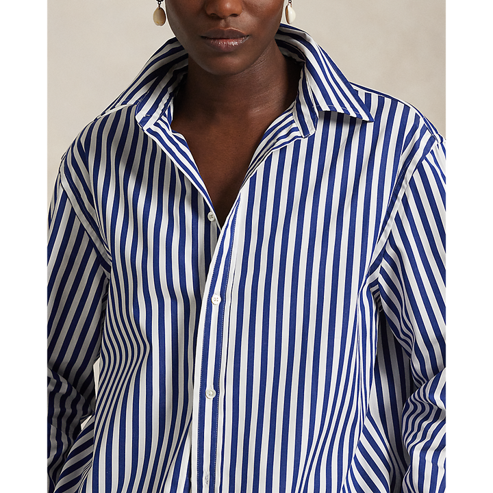 PRL Oversize Fit Striped Cotton Shirt/Košulja 211968218001