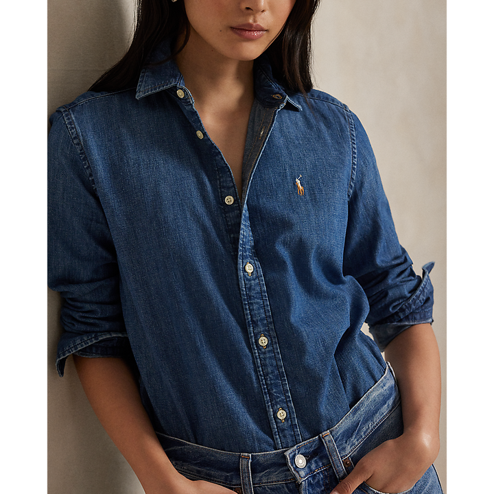 PRL Slim Fit Denim Shirt/Košulja 211969458001