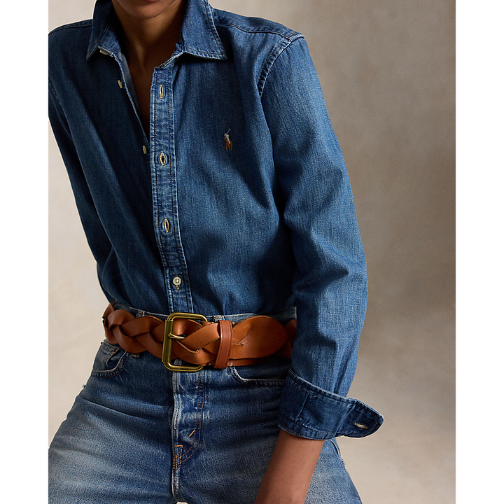 PRL Slim Fit Denim Shirt/Košulja 211969458001