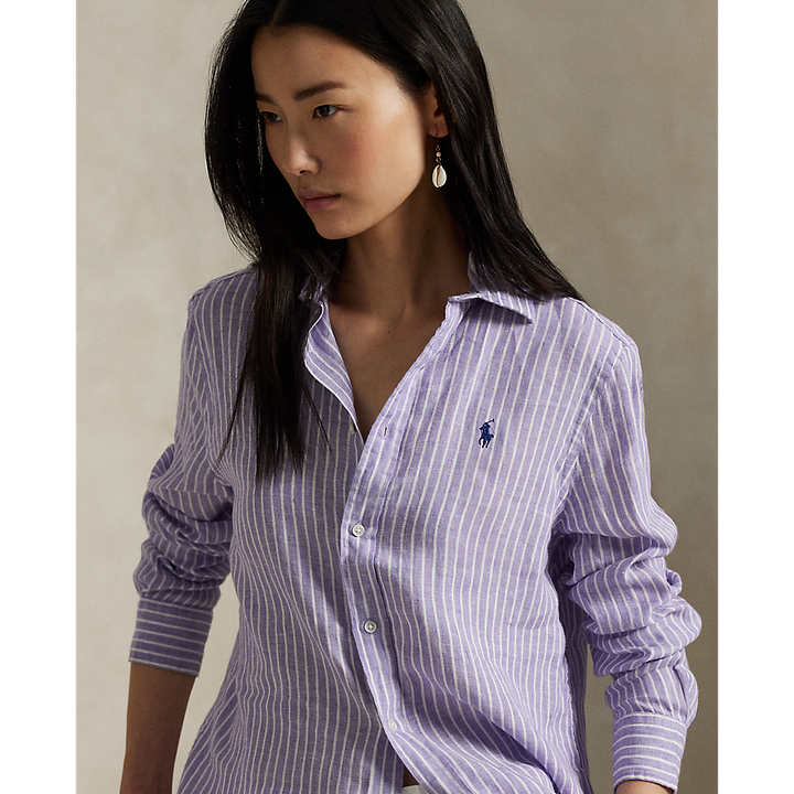 PRL Classic Fit Striped Linen Shirt/Košulja 211970691002