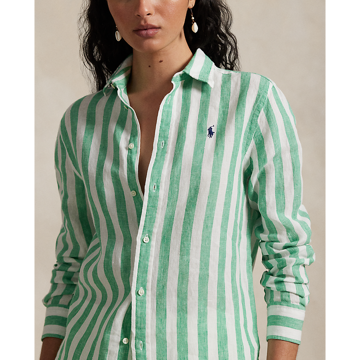 PRL Classic Fit Striped Linen Shirt/Košulja 211970691009