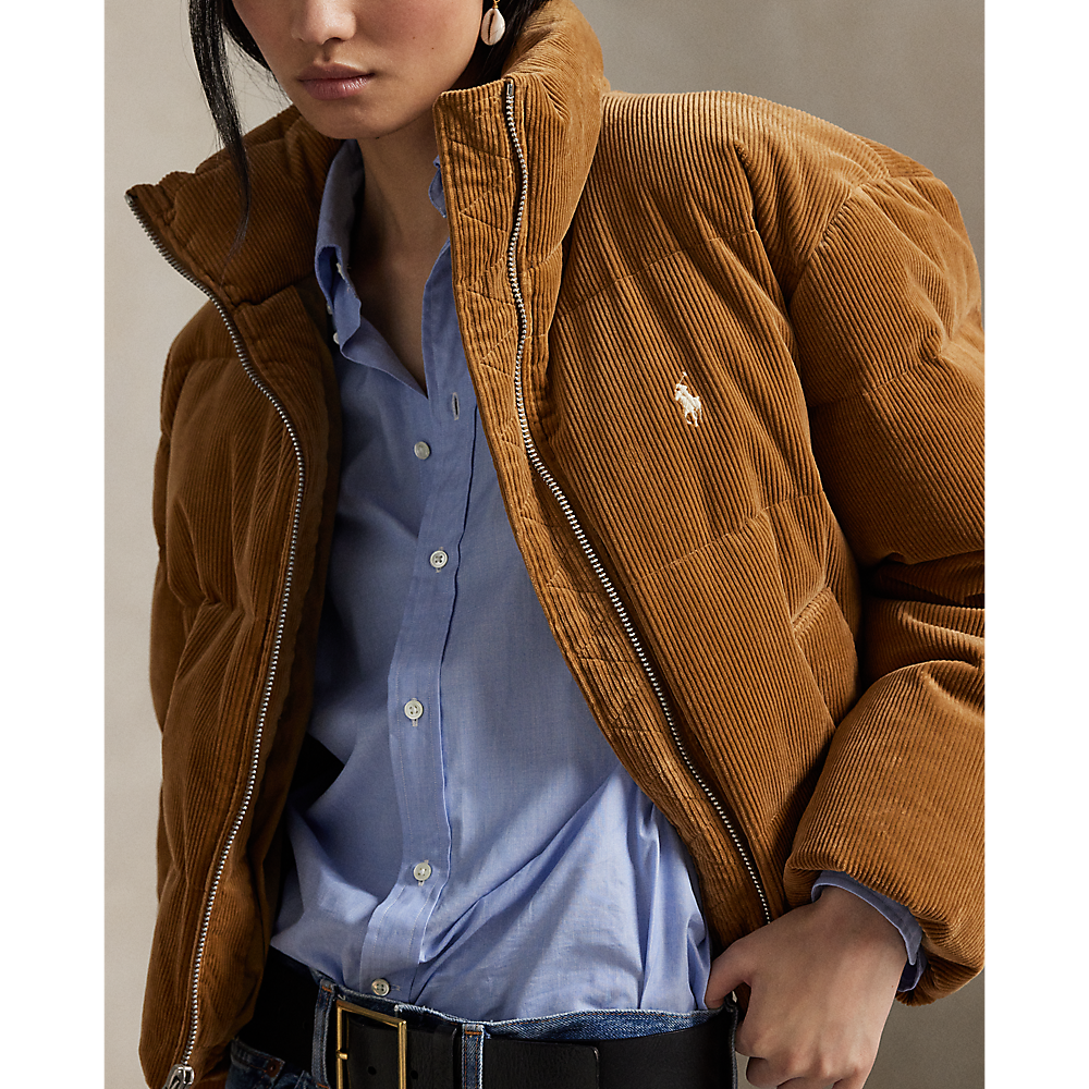 PRL Quilted Corduroy Down Jacket/Jakna 211971178002
