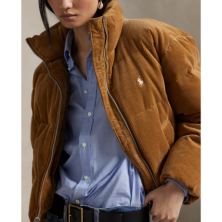 PRL Quilted Corduroy Down Jacket/Jakna 211971178002