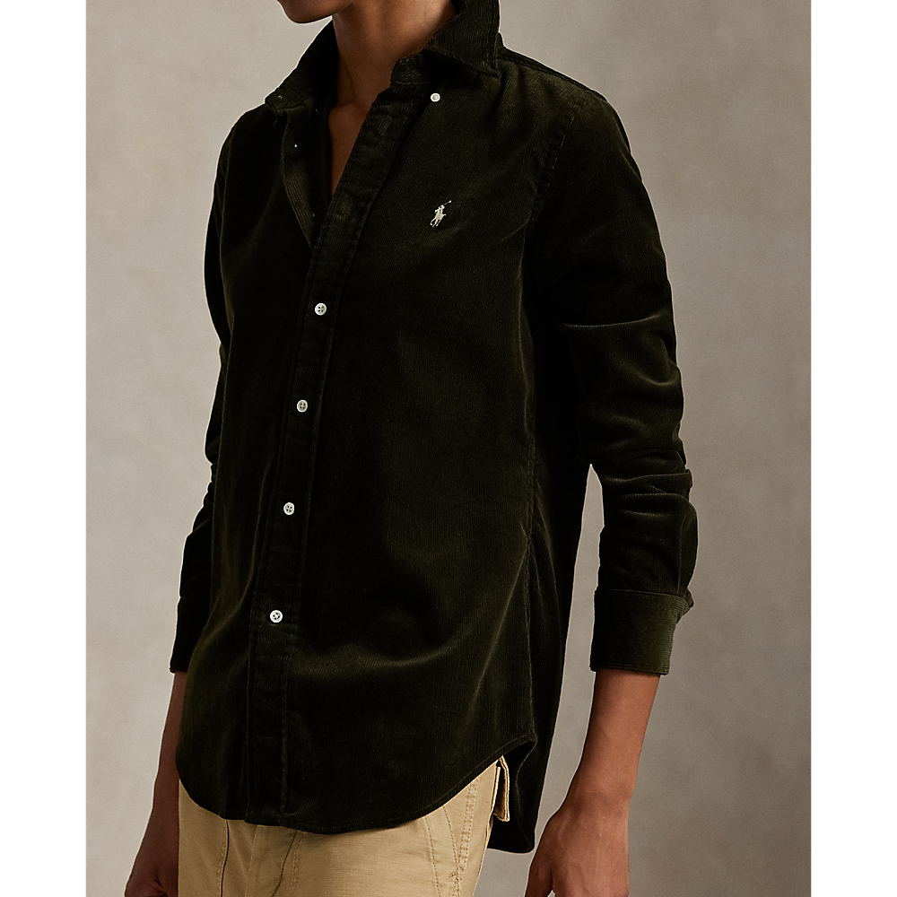 PRL Stretch Slim Fit Cotton Corduroy Shirt/Košulja 211971526001