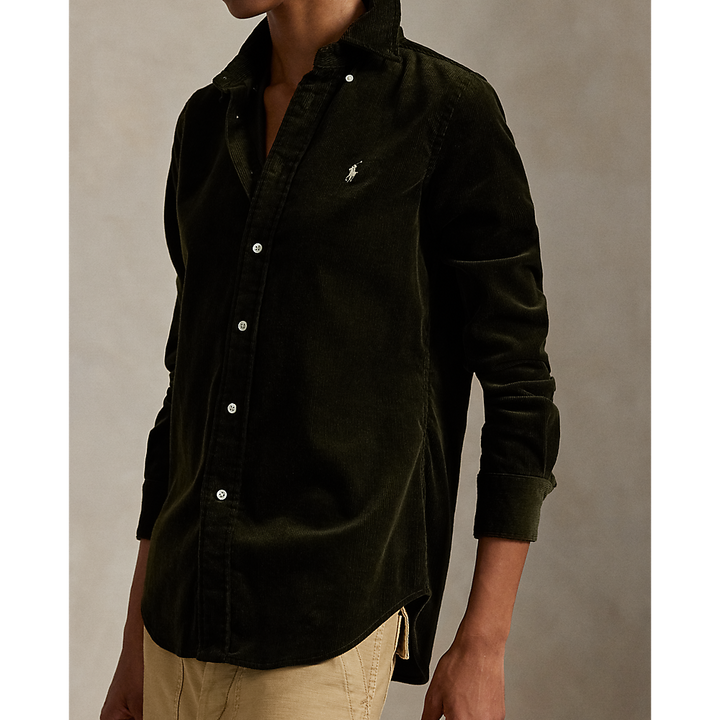 PRL Stretch Slim Fit Cotton Corduroy Shirt/Košulja 211971526001