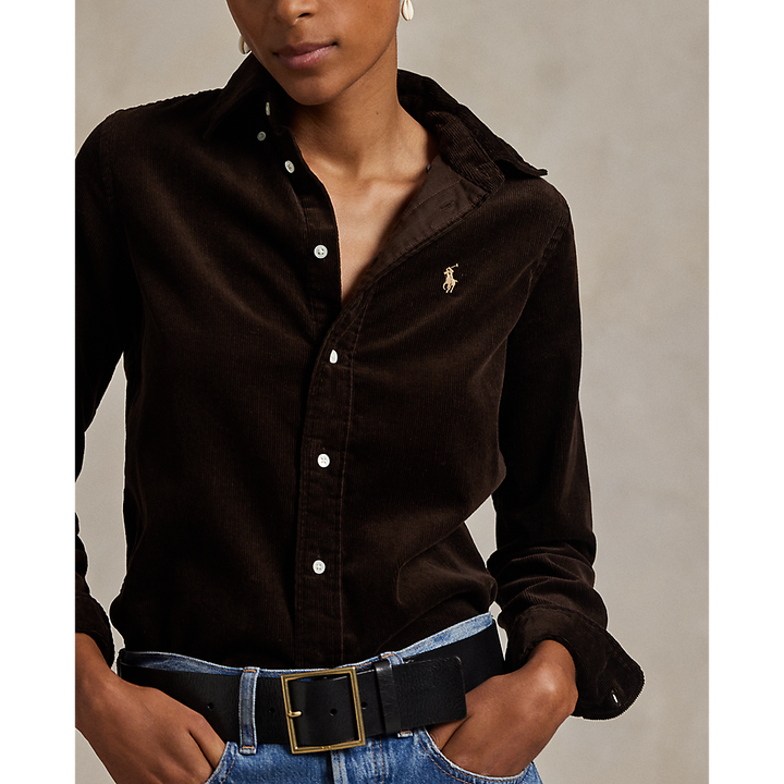 PRL Stretch Slim Fit Cotton Corduroy Shirt/Košulja 211971526002