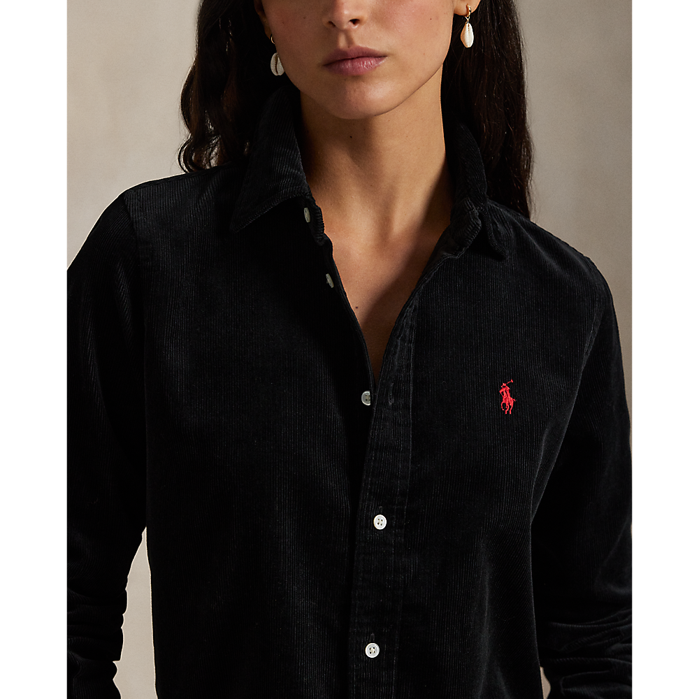 PRL Stretch Slim Fit Cotton Corduroy Shirt/Košulja 211971526004