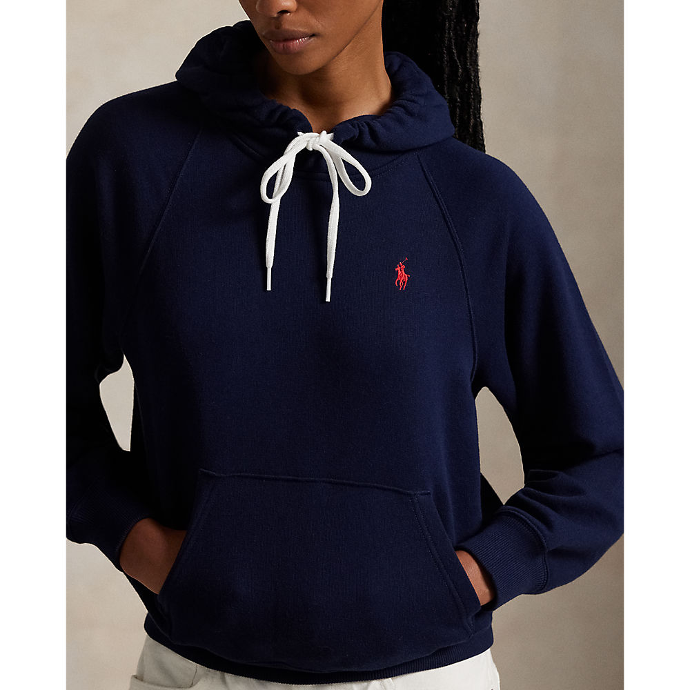 PRL Shrunken Fit Lightweight Fleece Hoodie/Duks 211971691003