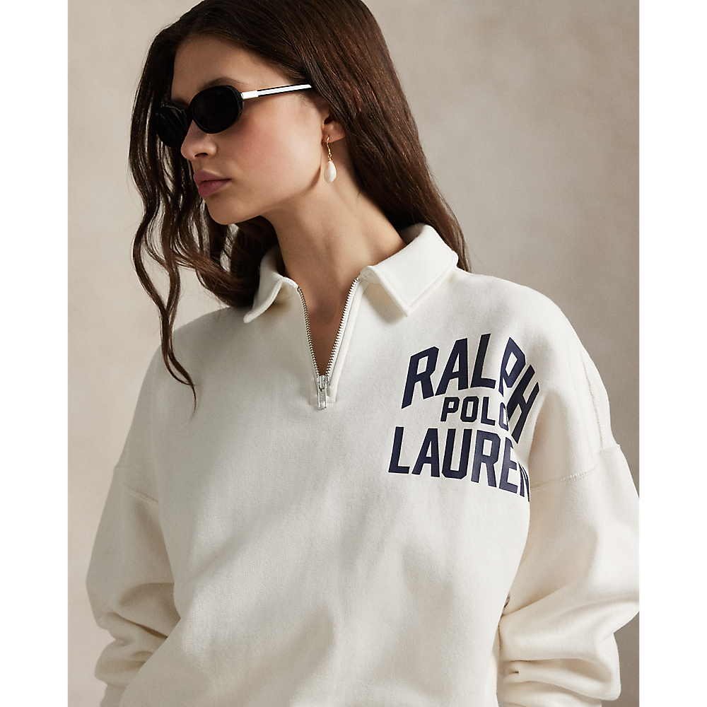 PRL Logo Fleece Quarter-Zip /Pulover 211971753002