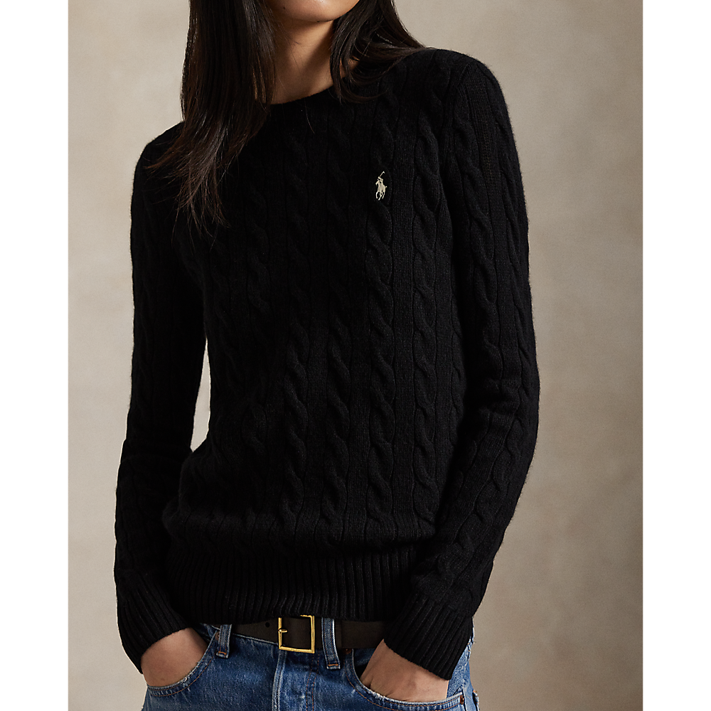 PRL Cable Wool-Cashmere Crewneck Jumper/Pulover 211971865005