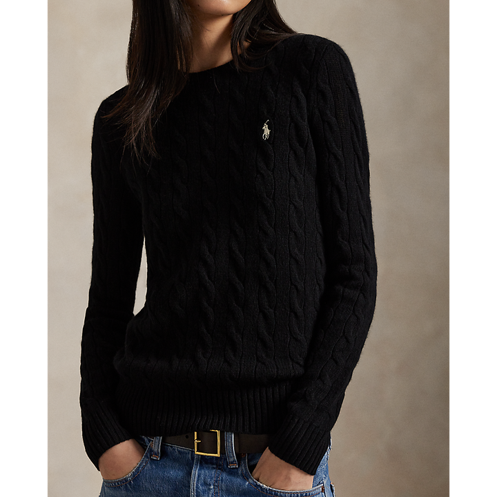 PRL Cable Wool-Cashmere Crewneck Jumper/Pulover 211971865005