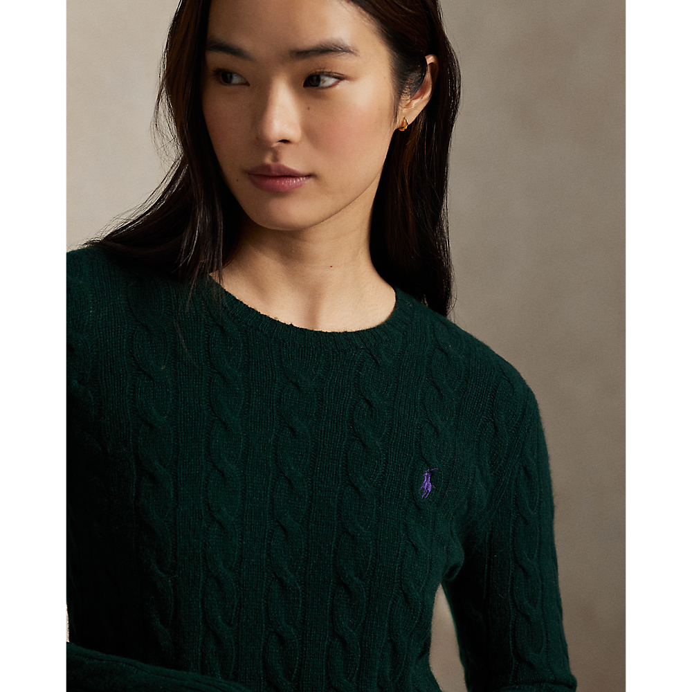 PRL Cable Wool-Cashmere Crewneck Jumper/Pulover 211971865009